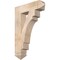 Ekena Millwork Merced Arts & Crafts Smooth Bracket, Douglas Fir, 5 1/2"W x 24"D x 36"H BKT06X24X36MRC03SDF - alternate 1